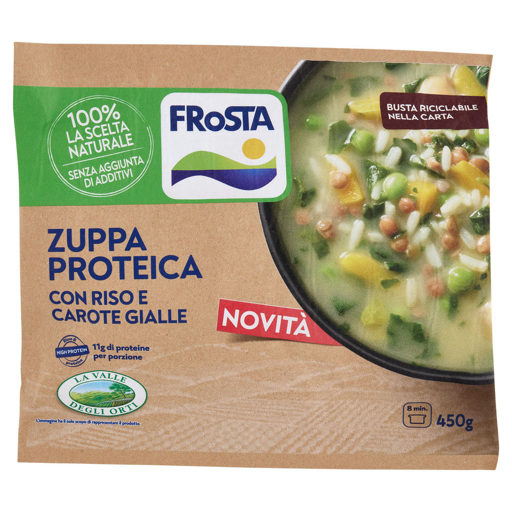 ZUPPA PROTEICA LA VALLE DEGLI ORTI G 450 - 0