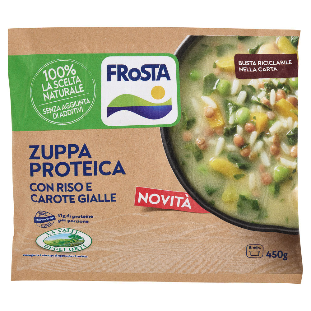ZUPPA PROTEICA LA VALLE DEGLI ORTI G 450 - 1