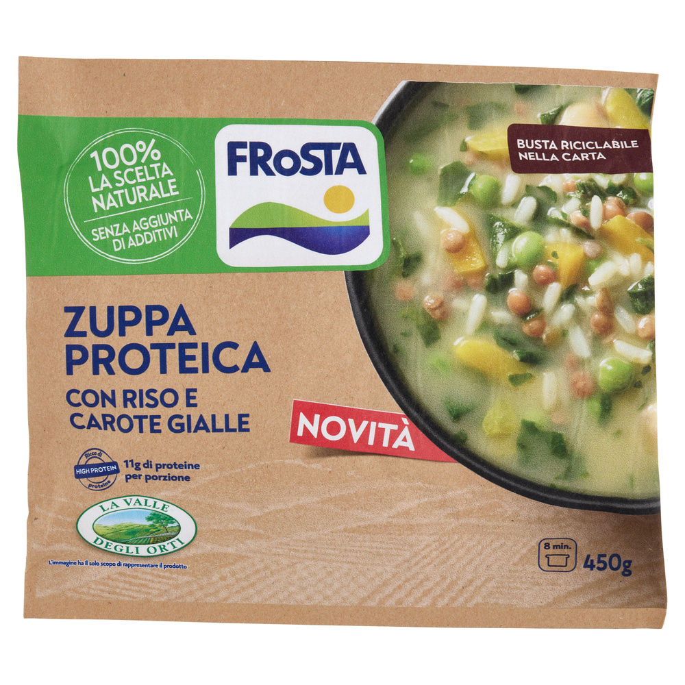 ZUPPA PROTEICA LA VALLE DEGLI ORTI G 450 - 2