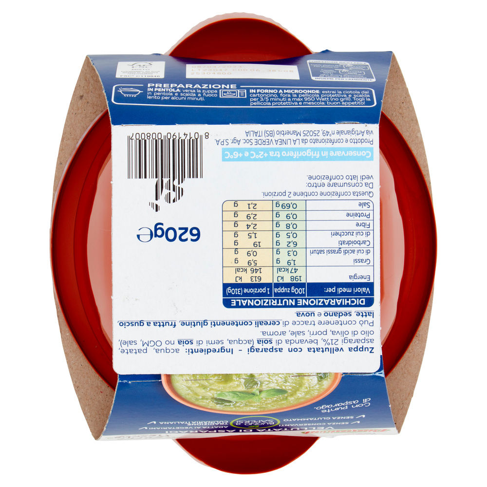 ZUPPA DI ASPARAGI DIMMIDISI' CIOT. G 620 - 4
