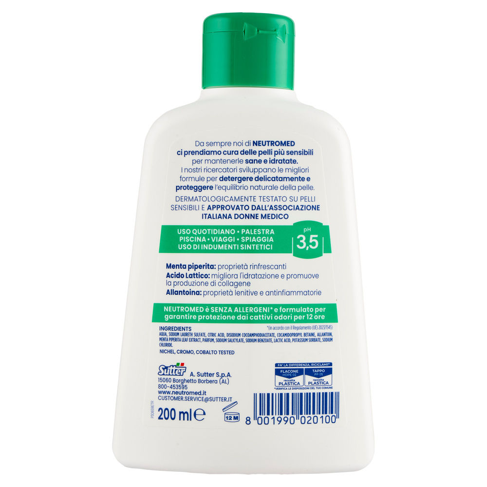 DETERGENTE INTIMO NEUTROMED FRESCHEZZA ML 200 - 2