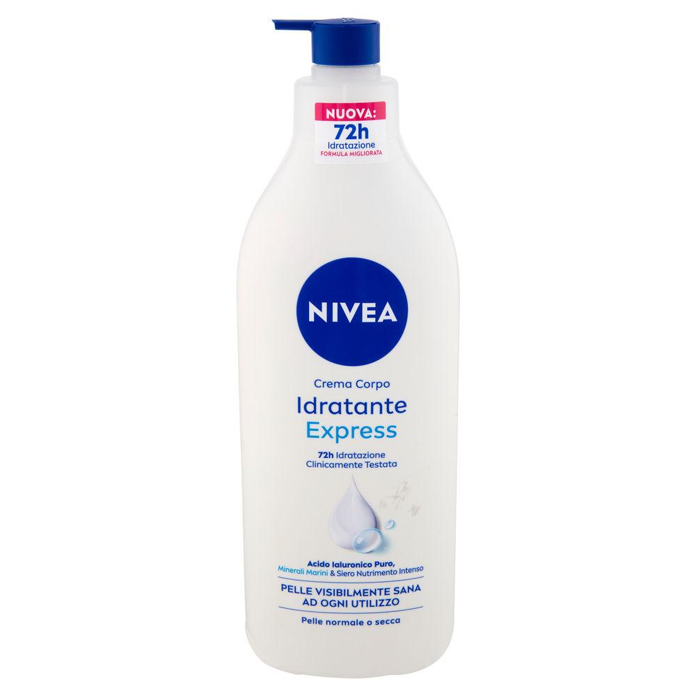 CREMA CORPO NIVEA BODY FLUIDA IDRATANTE CON PUMP ML 500 - 1