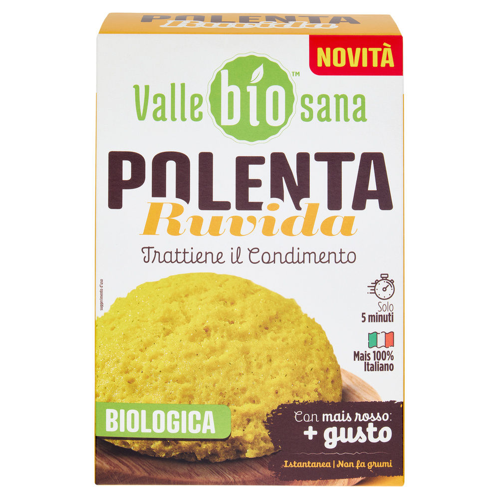 POLENTA VALLEBIOSANA RUVIDA FARINE MAGICHE SENZA GLUTINE 250G - 1