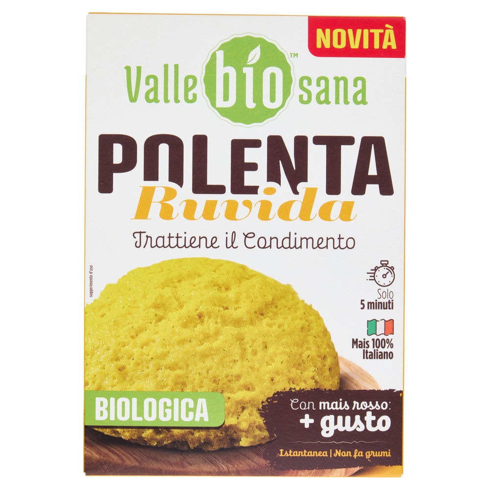 POLENTA VALLEBIOSANA RUVIDA FARINE MAGICHE SENZA GLUTINE 250G - 2