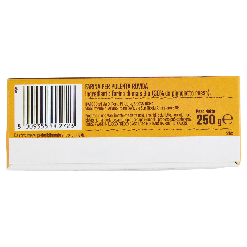 POLENTA VALLEBIOSANA RUVIDA FARINE MAGICHE SENZA GLUTINE 250G - 7