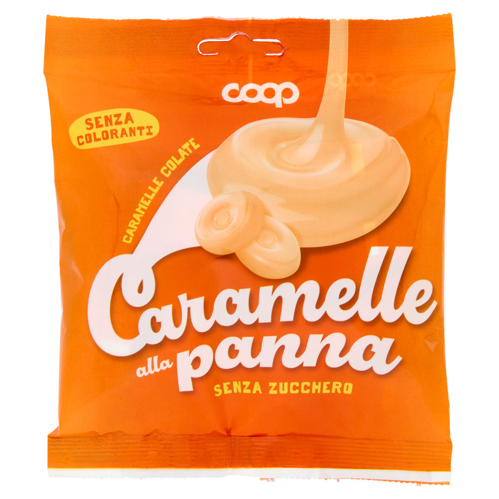 CARAMELLE DURE ALLA PANNA  S/Z COOP BUSTA G 90 - 0