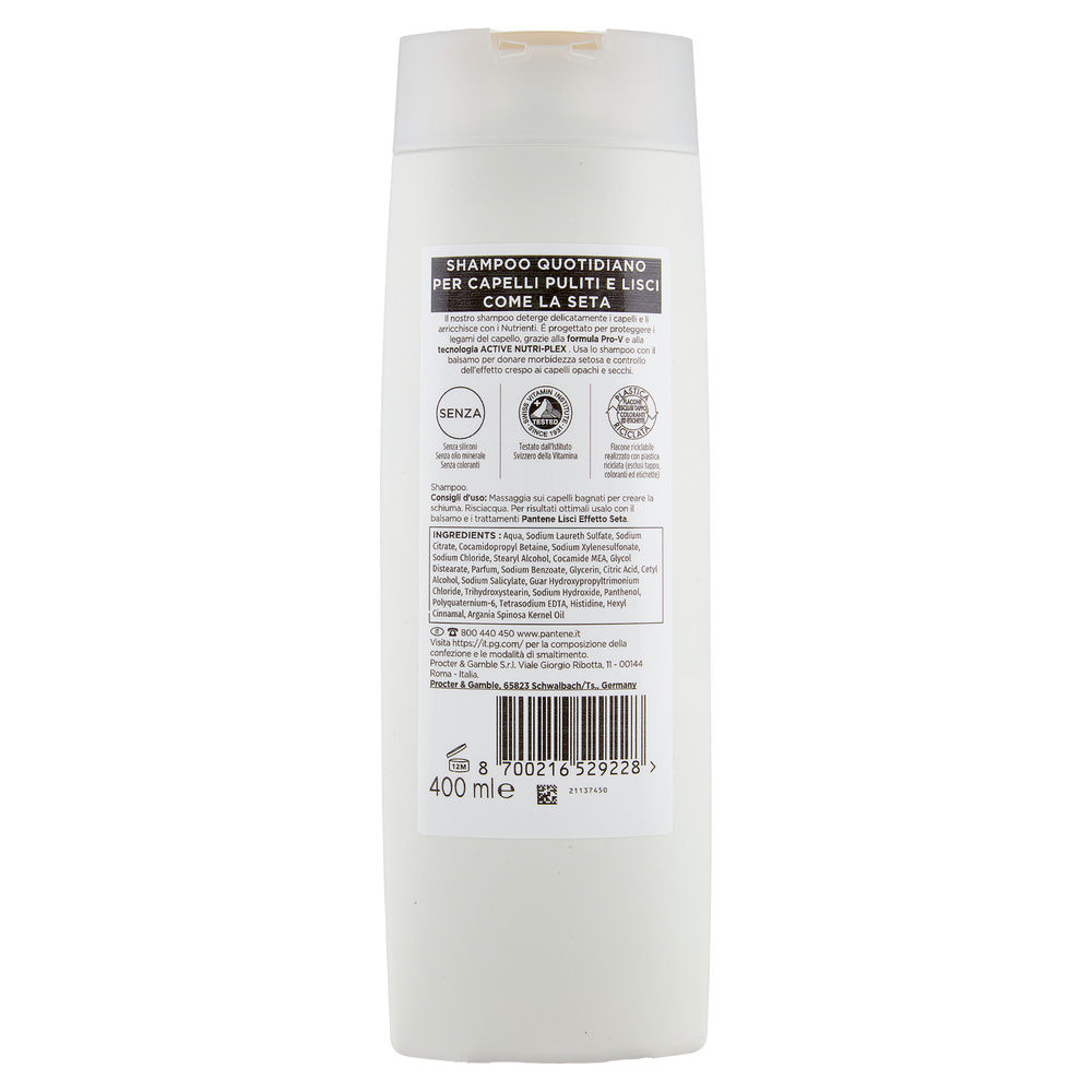 SHAMPOO PANTENE LISCI EFFETTO SETA ML 400 - 3