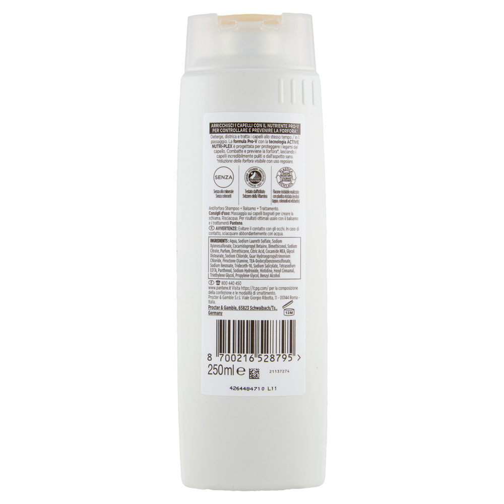 SHAMPOO PANTENE 3IN1 ANTIFORFORA ML 250 - 4
