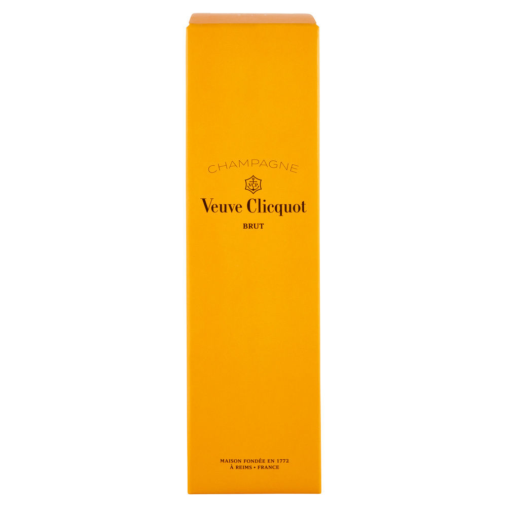 CHAMPAGNE VEUVE CLICQUOT BRUT YELLOW LABEL ASTUCCIO ML 750 - 5