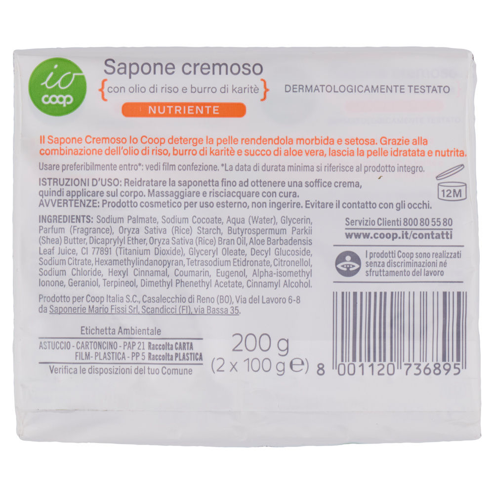 SAPONE CREMOSO IO COOP 2X G100 - 4