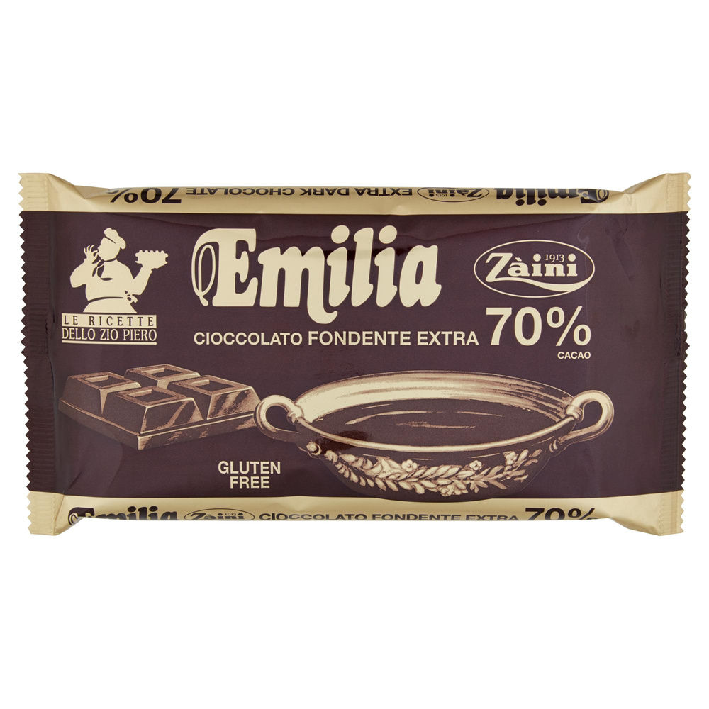 CIOCCOLATO FONDENTE EXTRA 70% EMILIA ZAINI G 400 - 3