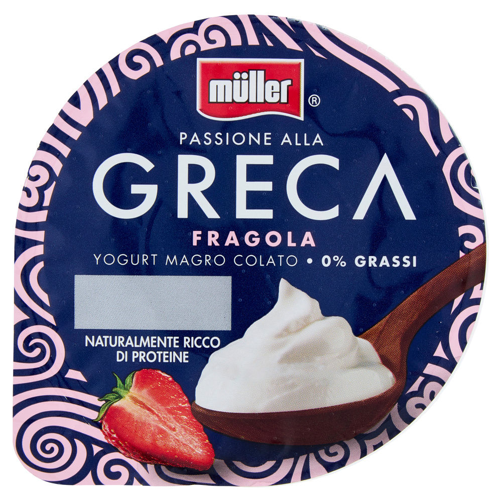 PASSIONE ALLA GRECA 0% FRAGOLA MULLER G 150 - 2