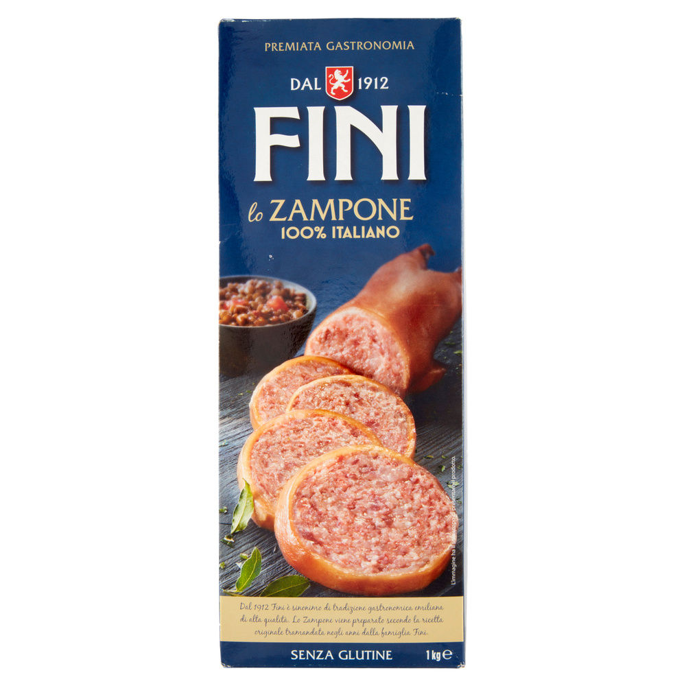 ZAMPONE  CARNE ITALIANA FINI KG 1 - 2