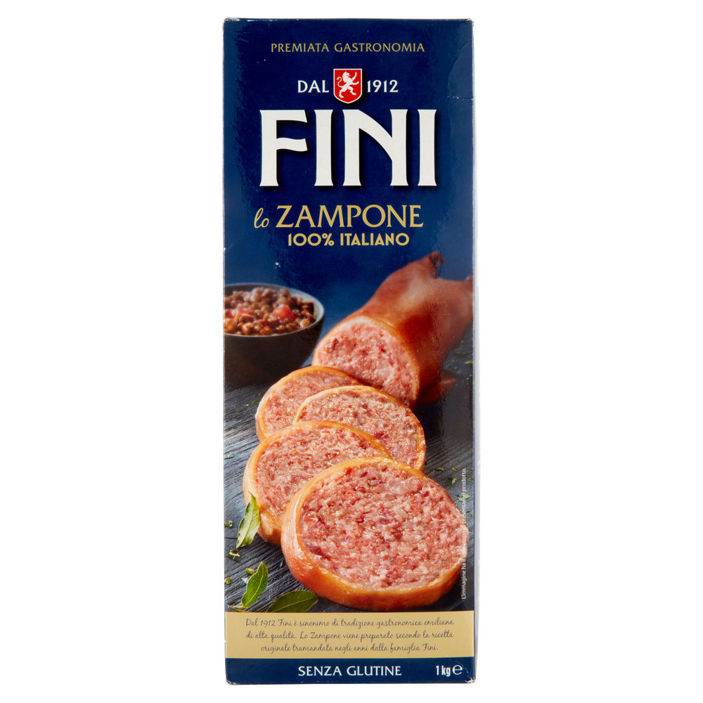 ZAMPONE  CARNE ITALIANA FINI KG 1 - 4