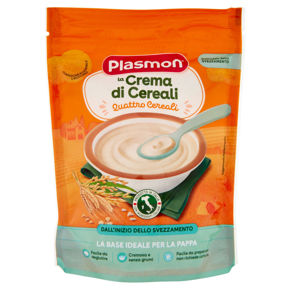 Crema 4 cereali riso plasmon scatola g.200