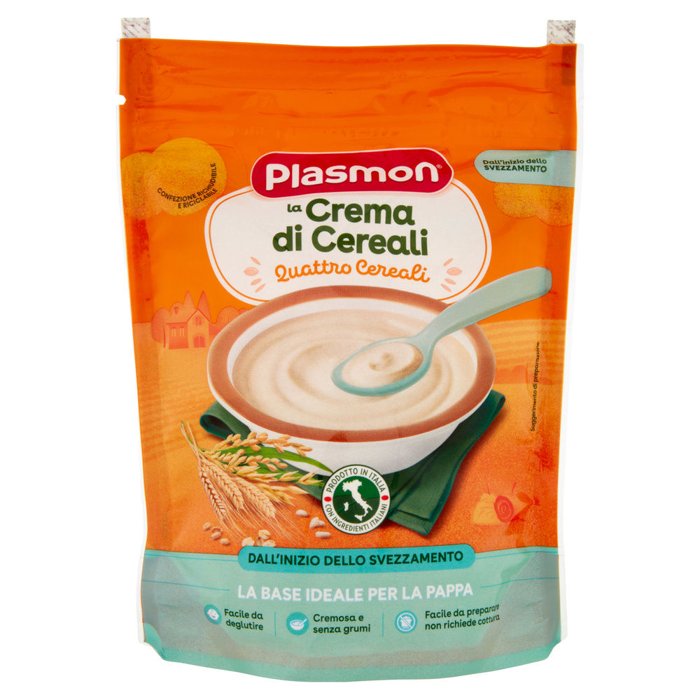 CREMA 4 CEREALI RISO PLASMON SCATOLA G.200 - 5