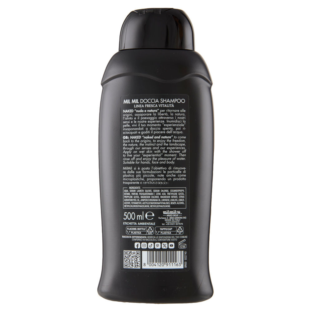 DOCCIA SHAMPOO MIL MIL NAKED ML 500 - 5
