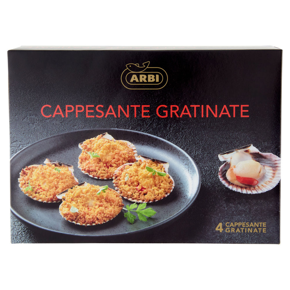 CAPPESANTE GRATINATE ARBI G 240 - 1