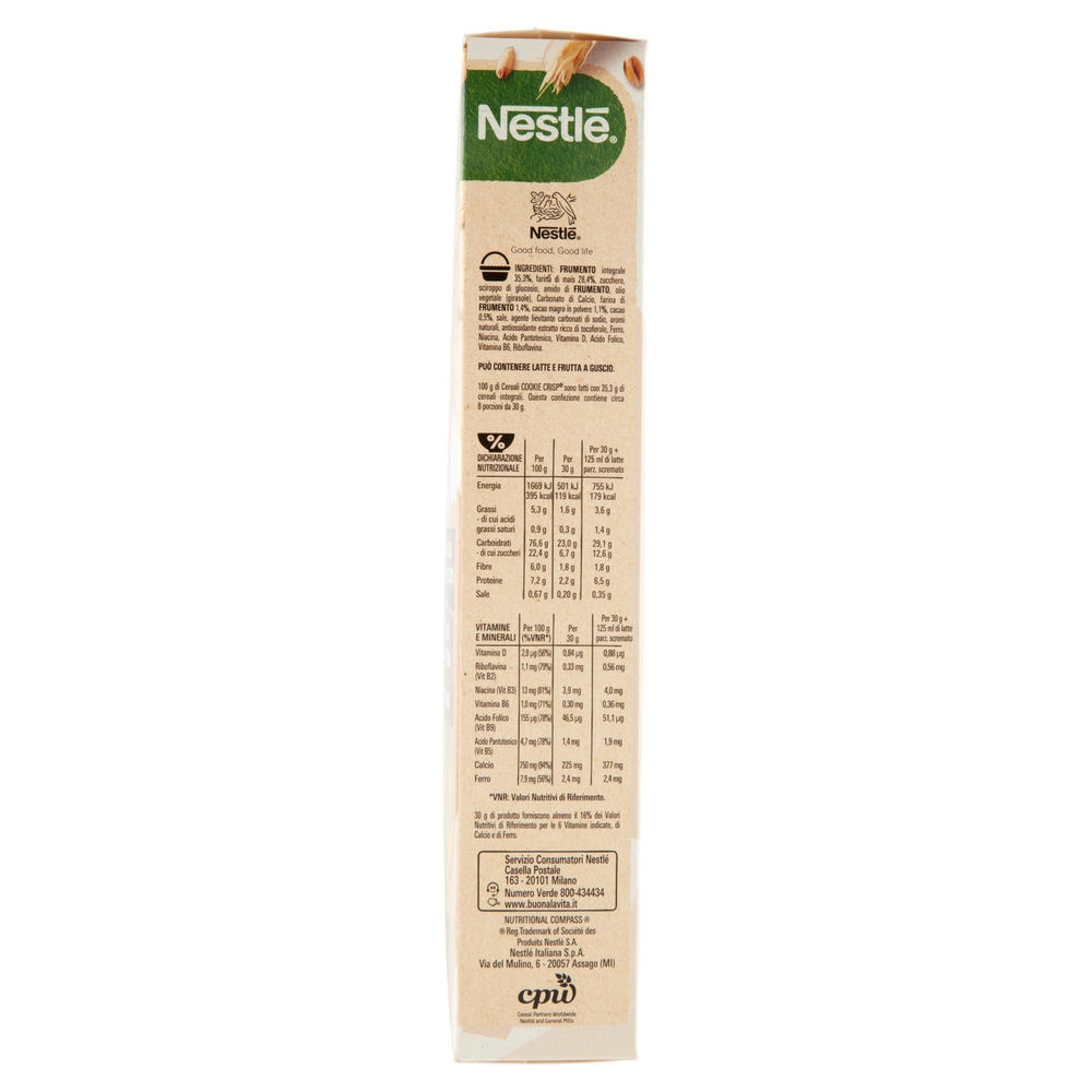 CEREALI COOKIE CRISP NESTLE' SCATOLA G 260 - 5