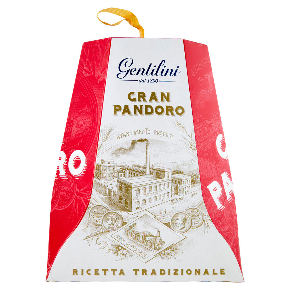 PANDORO INCARTATO GENTILINI 1KG - 5