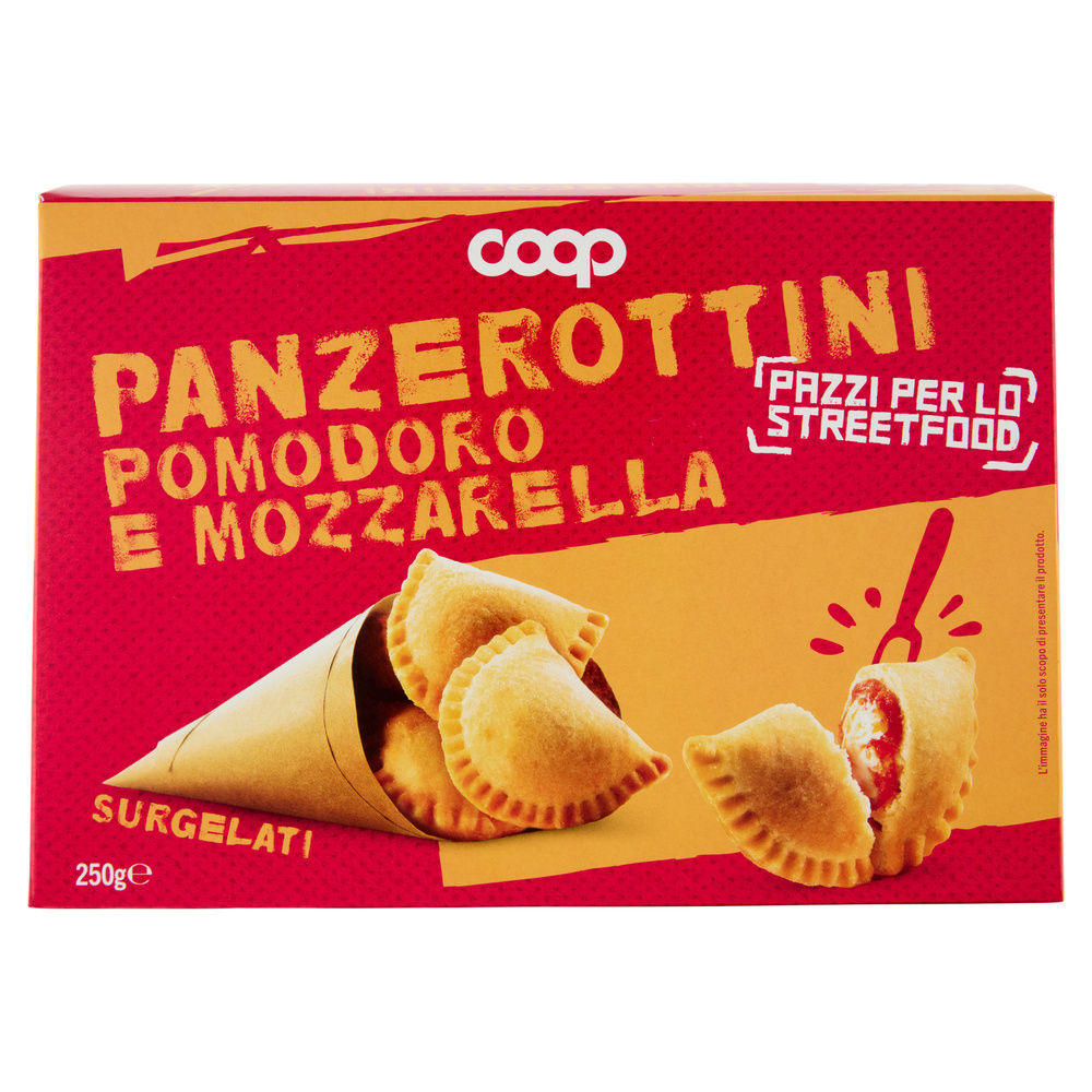 PANZEROTTO SURGELATO POMODORO E MOZZARELLA COOP 10X25G G 250 - 3