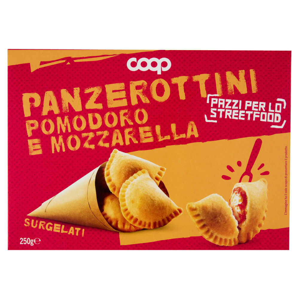 PANZEROTTO SURGELATO POMODORO E MOZZARELLA COOP 10X25G G 250 - 4