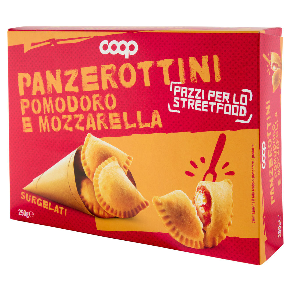 PANZEROTTO SURGELATO POMODORO E MOZZARELLA COOP 10X25G G 250 - 2