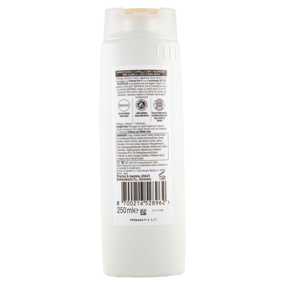 SHAMPOO PANTENE 3IN1 LISCI EFFETTO SETA ML 250 - 4