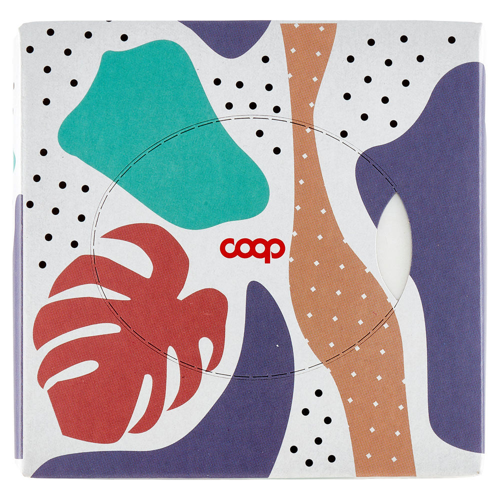 FAZZOLETTI DI CARTA COOP FSC 3 VELI X60PZ CUBO SCATOLA PZ 1 - 8