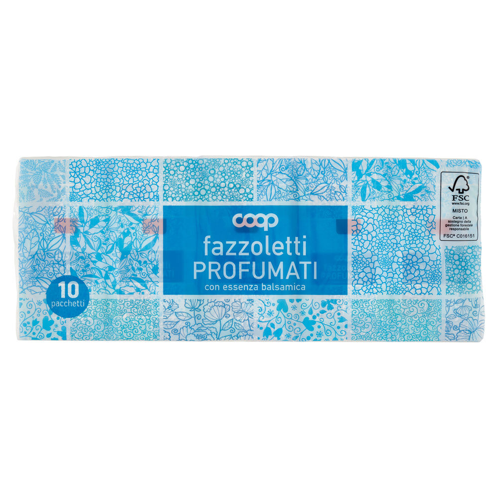 FAZZOLETTI DI CARTA COOP FSC BALSAMICI 4VELI 9X PZ.10 - 3