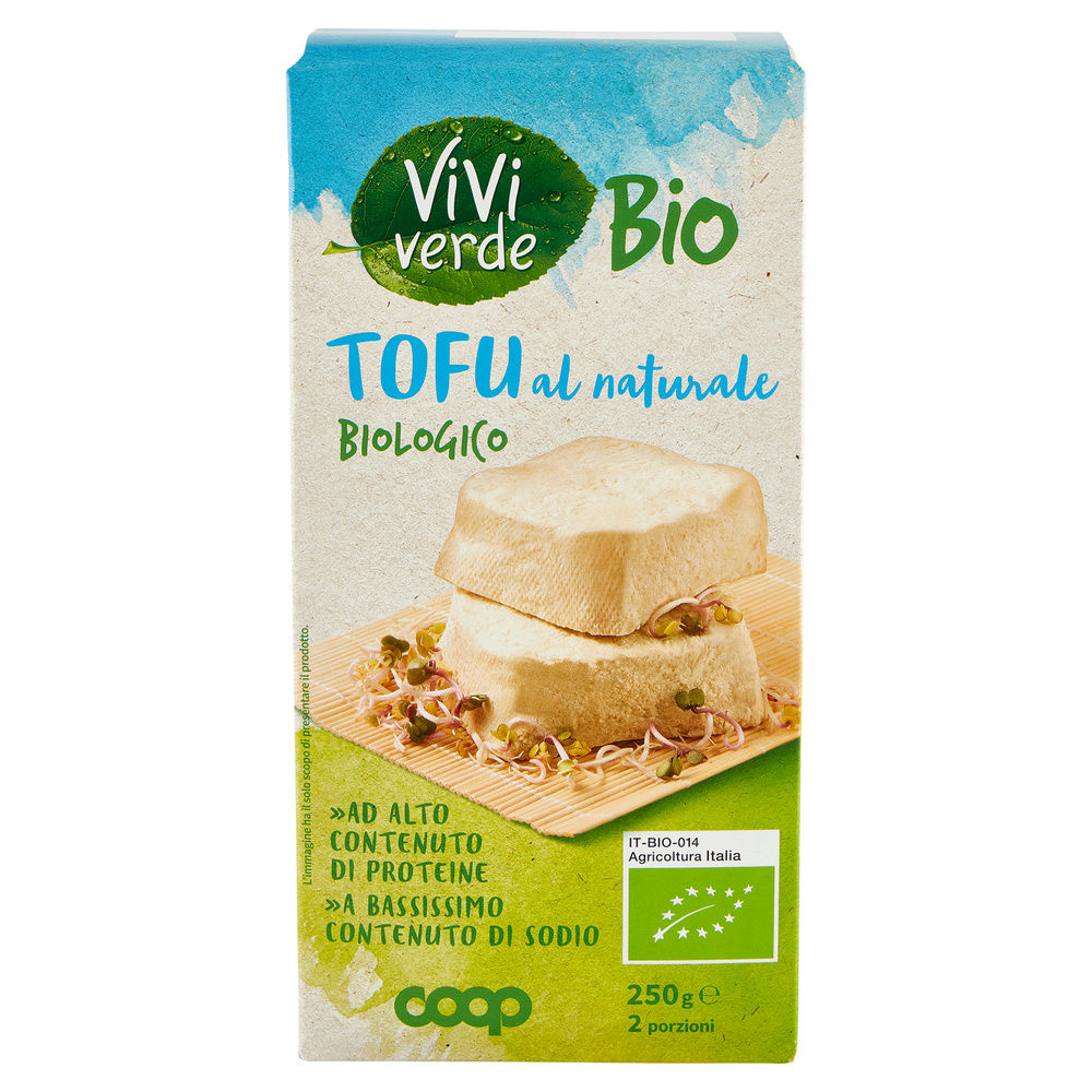 TOFU AL NATURALE BIO VIVI VERDE COOP BUSTA 2X125 G - 16