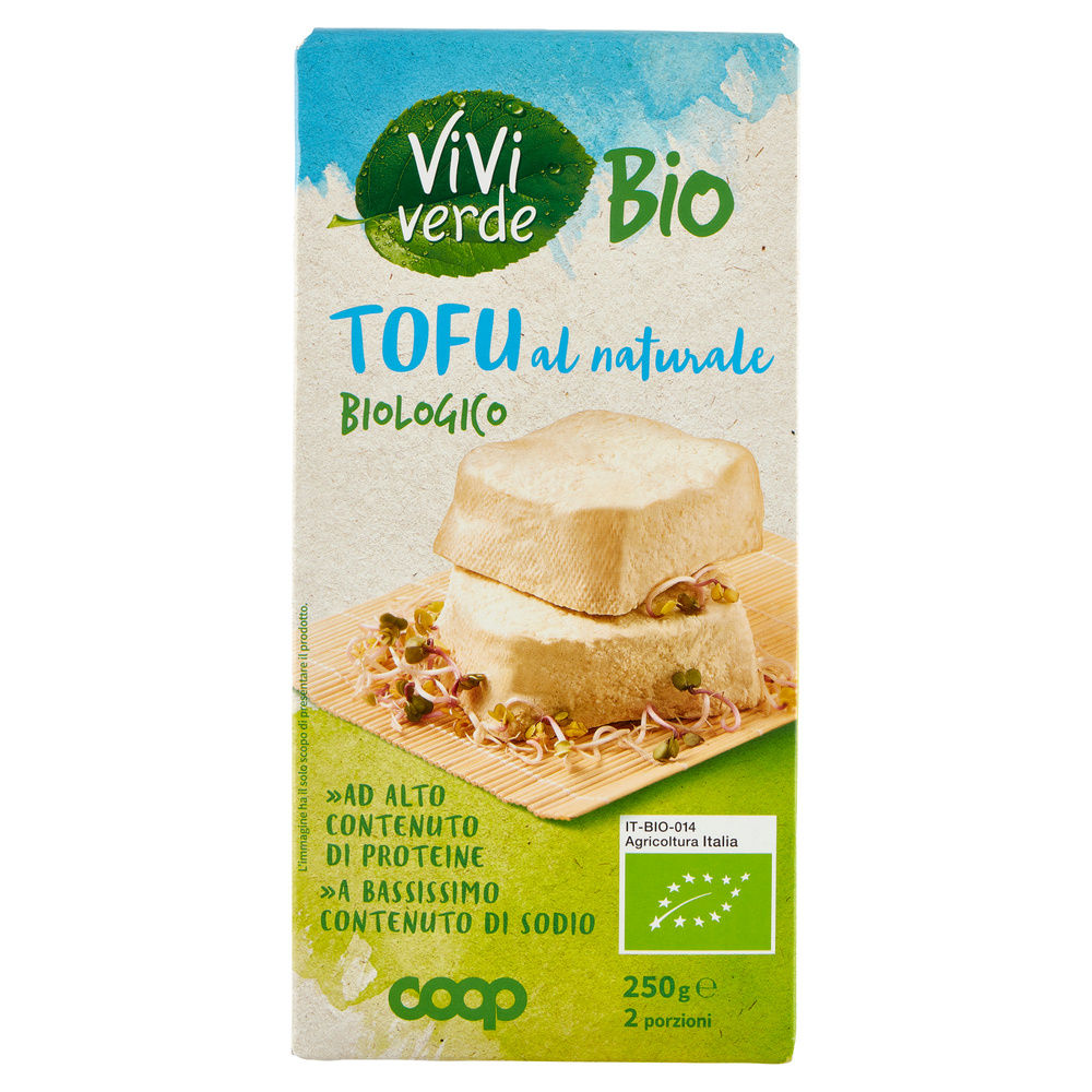 TOFU AL NATURALE BIO VIVI VERDE COOP BUSTA 2X125 G - 17