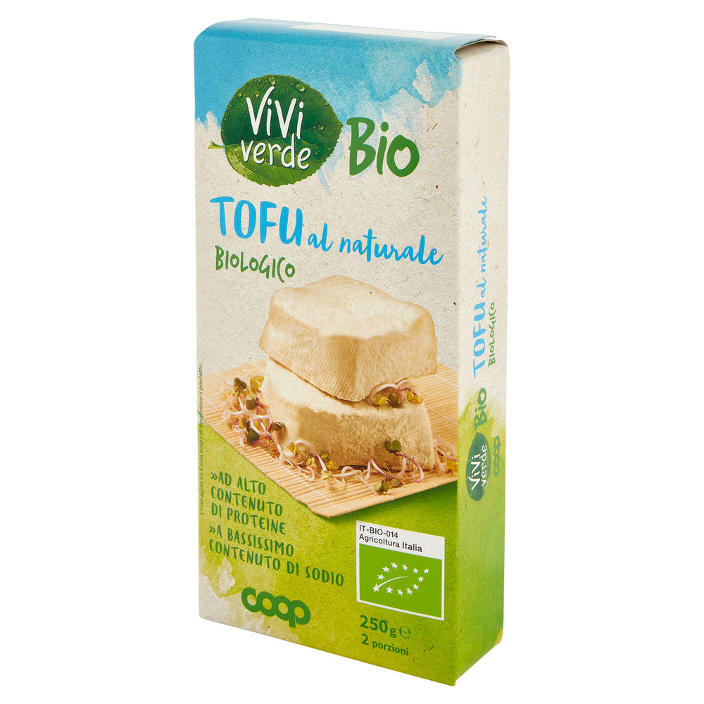 TOFU AL NATURALE BIO VIVI VERDE COOP BUSTA 2X125 G - 15