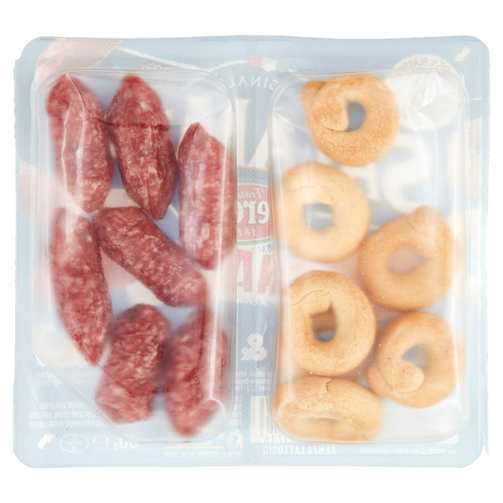 SALAMINI CLASSICI PIU' TARALLI BERETTA VASCHETTA 60 G - 1