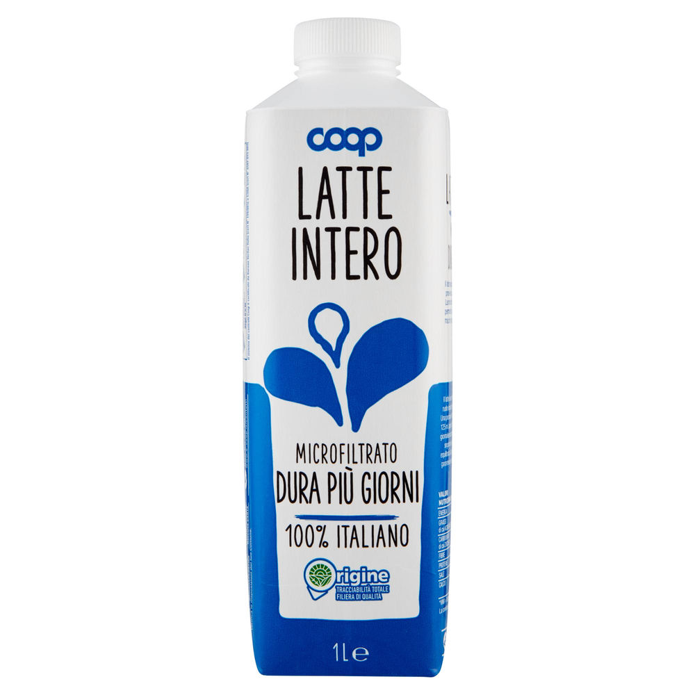LATTE MICROFILTRATO INTERO ORIGINE COOP BRICK 1 L - 0