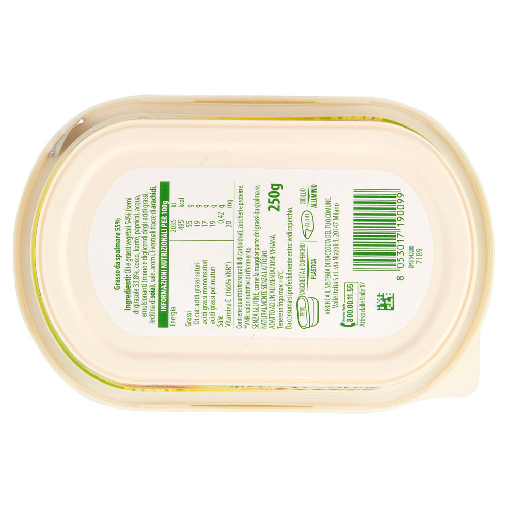 VALLE' NATURALMENTE VASCHETTA 250G - 1