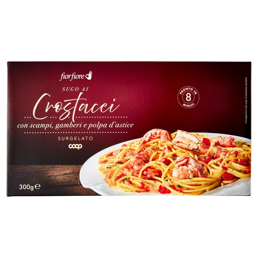 Condimento pronto ai crostacei fior fiore coop vassoio g 300