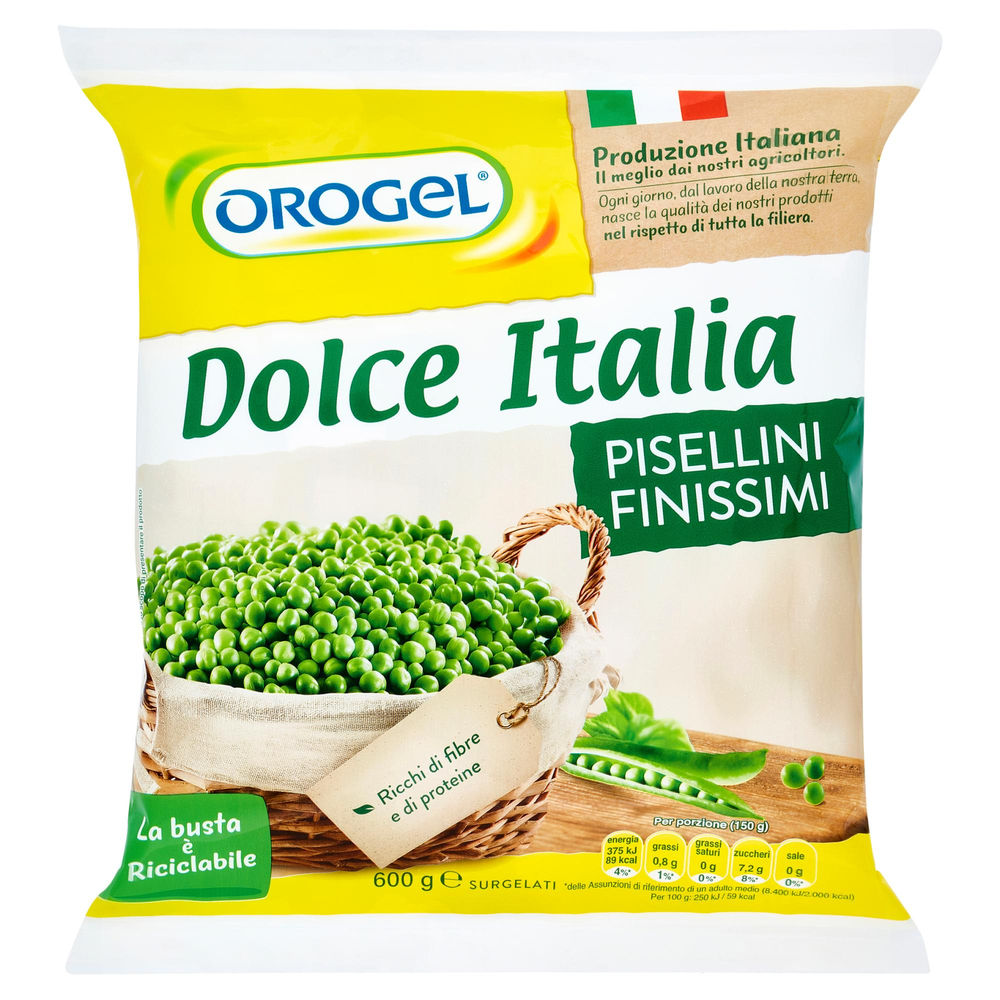 PISELLI FINISSIMI SELEZIONE DOLCE ITALIA OROGEL G 600 - 0