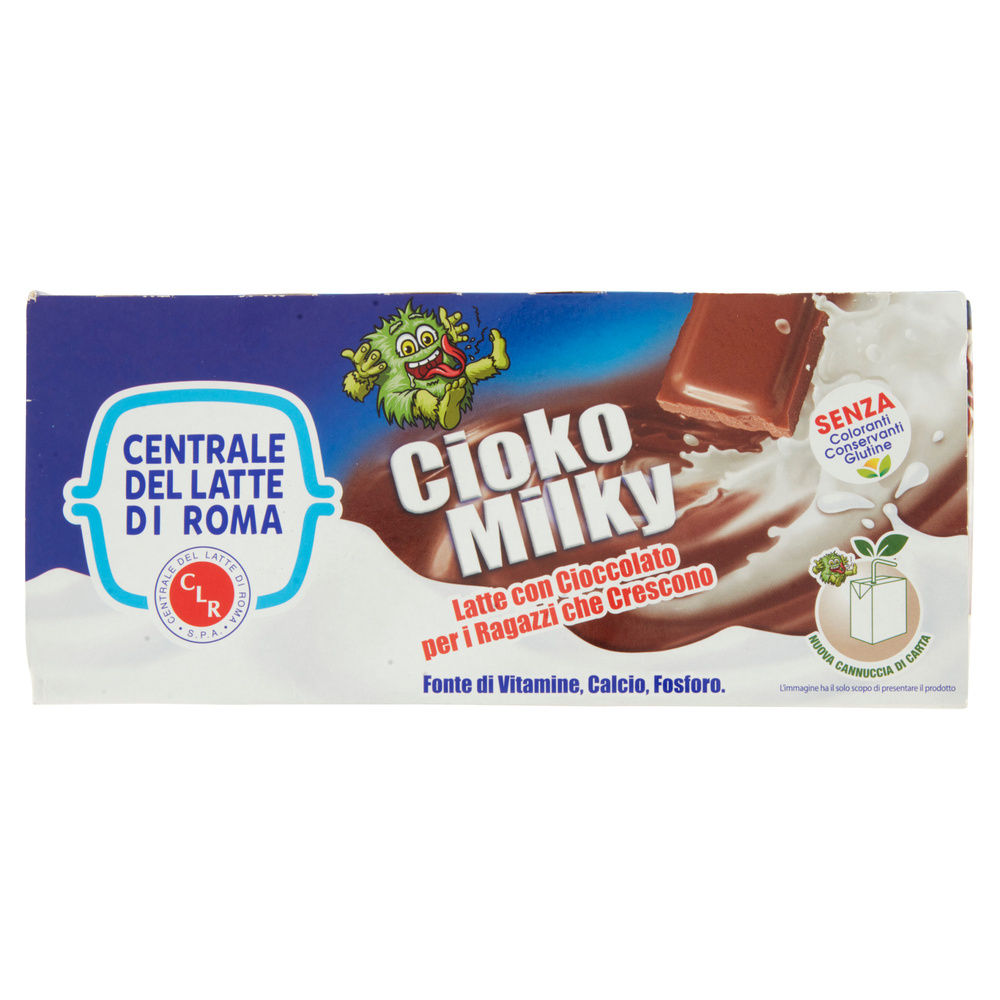 LATTE PAR.SCREM.UHT ZUCCHERO CIOCCOLATO VITAMINE E MIN.3X200ML CENTR.DEL LATTE - 5