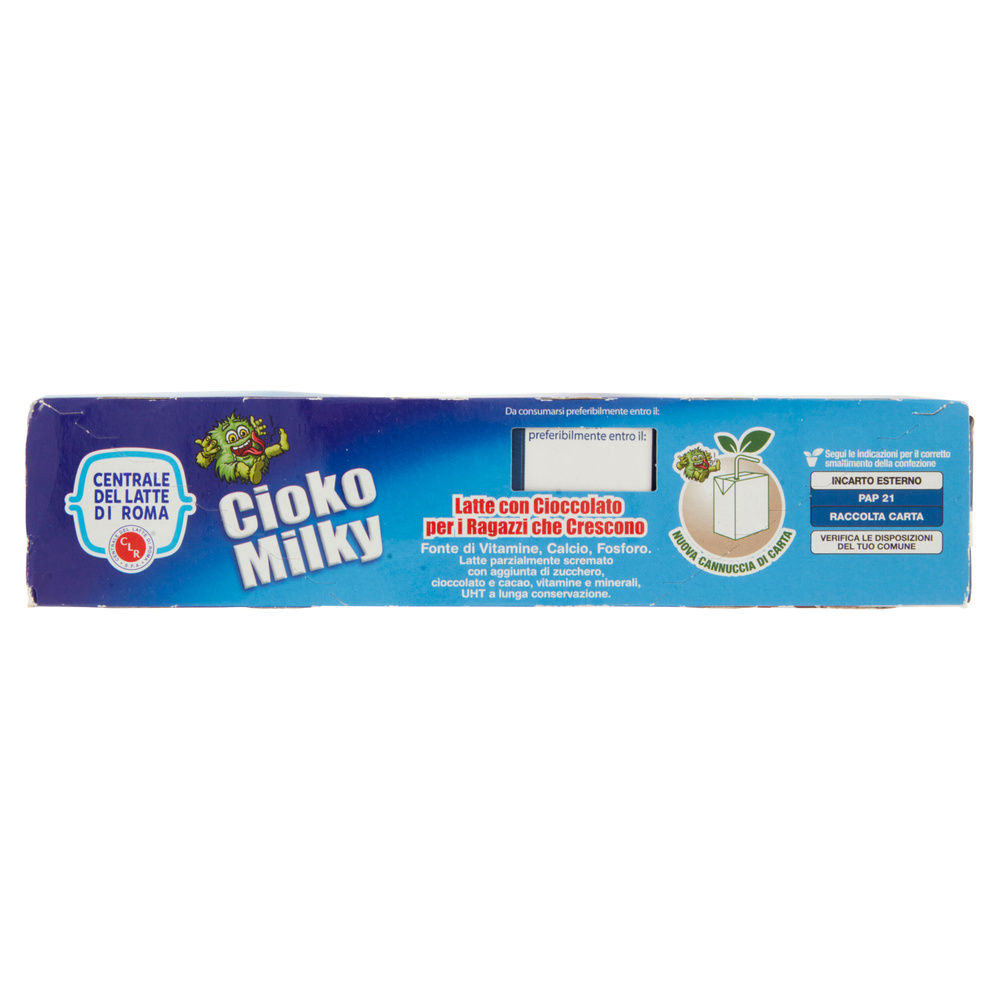 LATTE PAR.SCREM.UHT ZUCCHERO CIOCCOLATO VITAMINE E MIN.3X200ML CENTR.DEL LATTE - 2