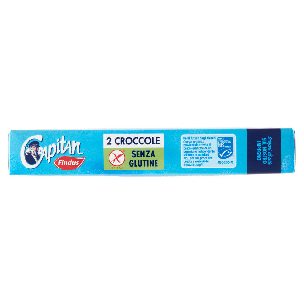 2 CROCCOLE SENZA GLUTINE MSC CAPITAN FINDUS SCATOLA G 250 - 5