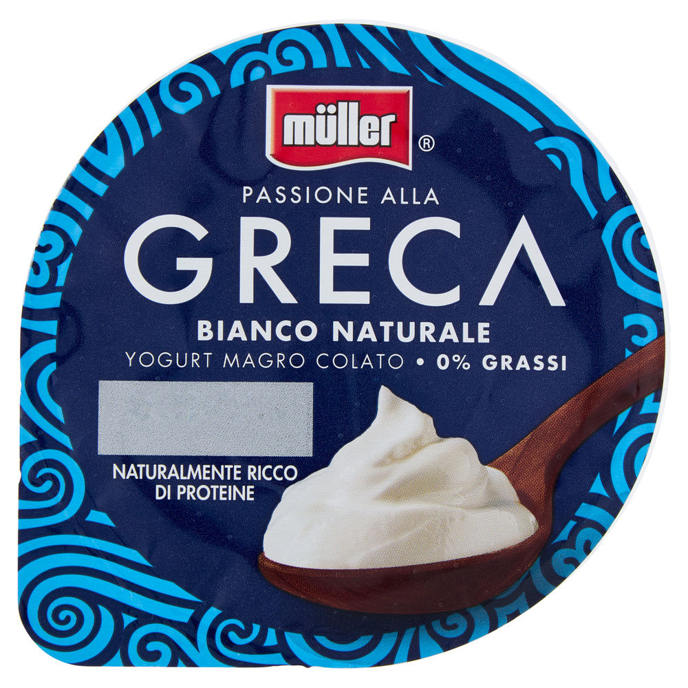 PASSIONE ALLA GRECA 0% BIANCO NATURALE MULLER G 150 - 0