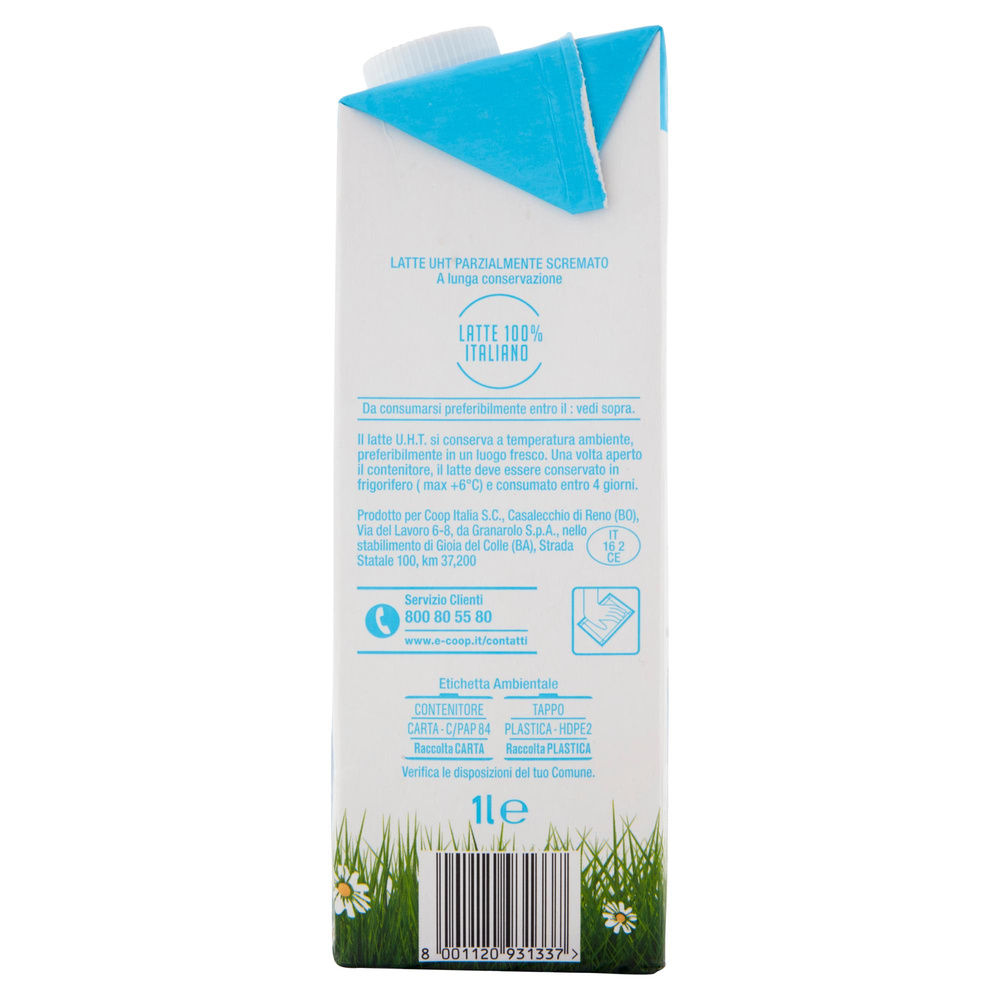 LATTE UHT PS 100% ITALIANO COOP L 1 - 25