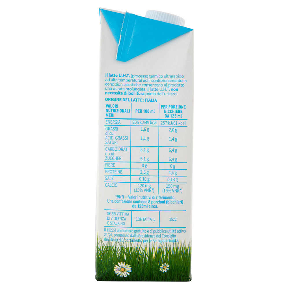 LATTE UHT PS 100% ITALIANO COOP L 1 - 18