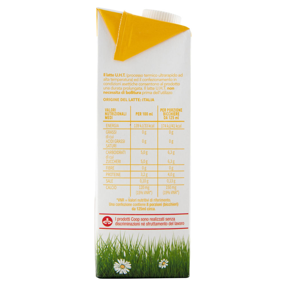 LATTE UHT SCREMATO 100% ITALIANO COOP L 1 - 22