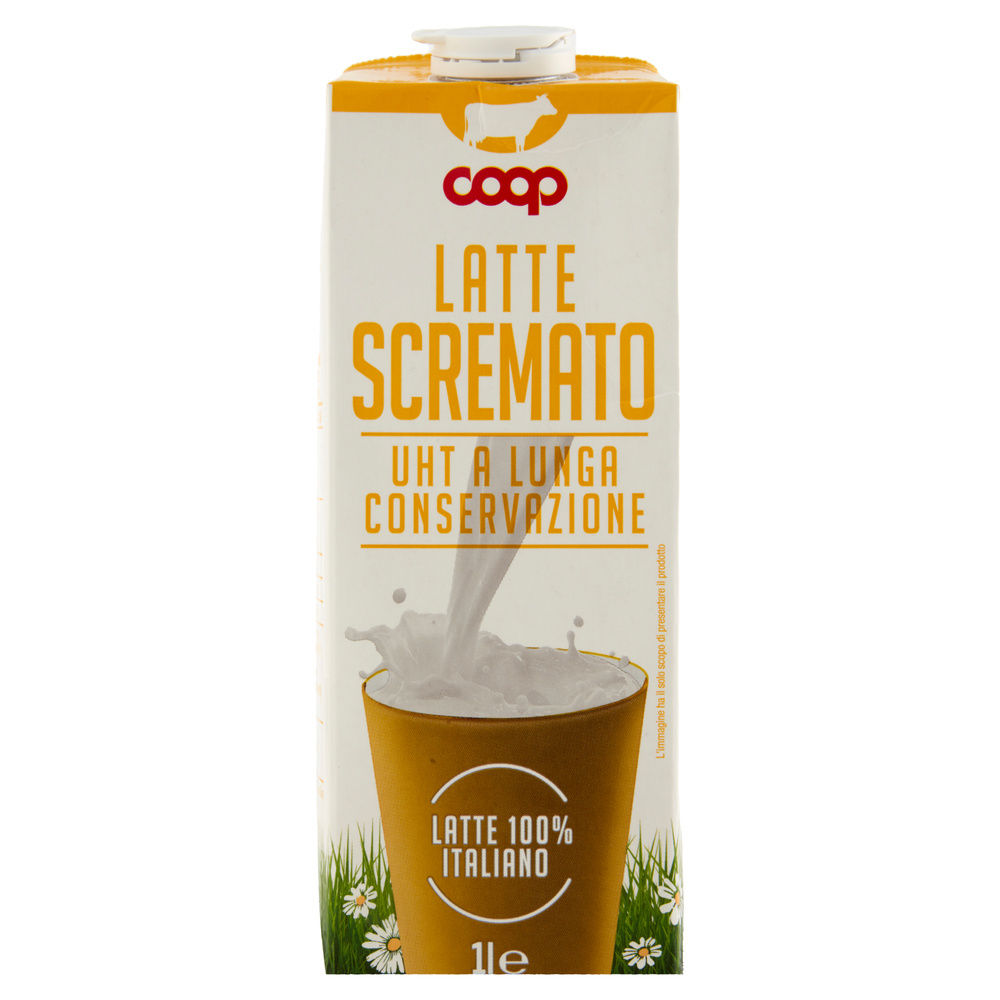 LATTE UHT SCREMATO 100% ITALIANO COOP L 1 - 29
