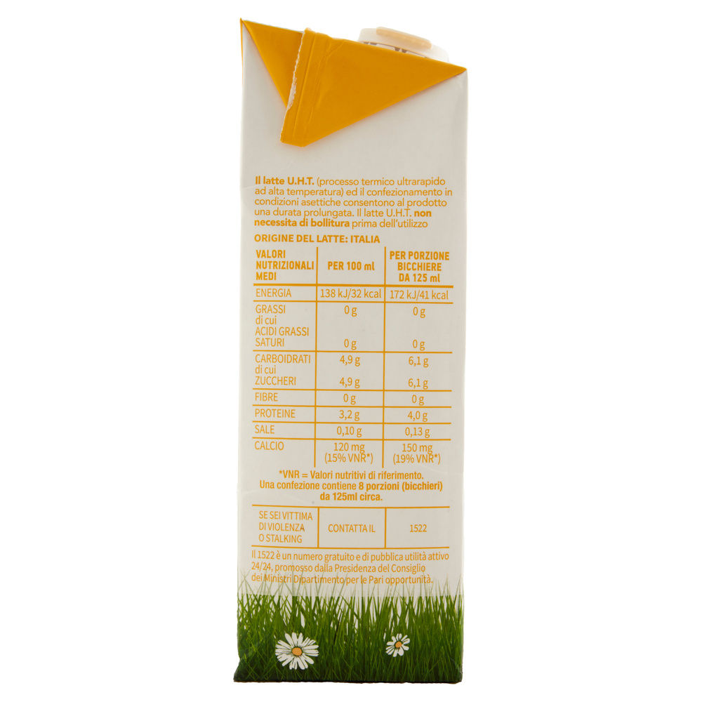 LATTE UHT SCREMATO 100% ITALIANO COOP L 1 - 30