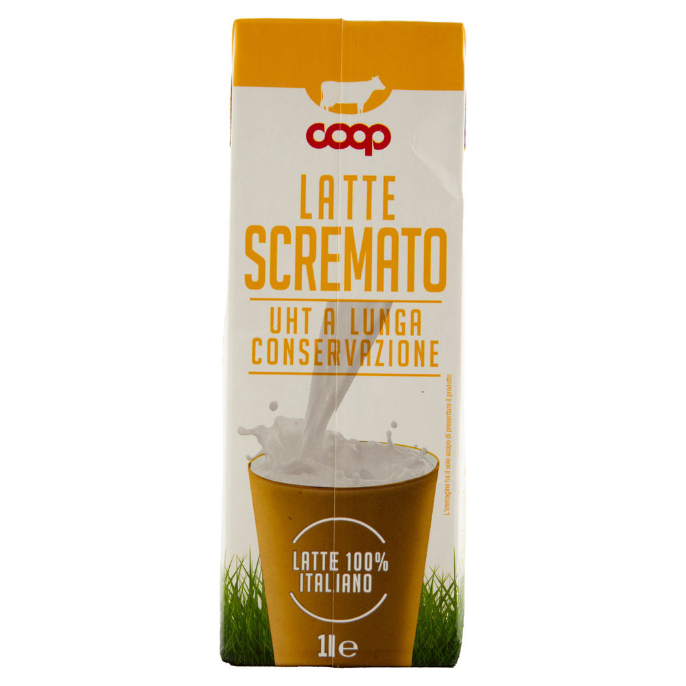 LATTE UHT SCREMATO 100% ITALIANO COOP L 1 - 31
