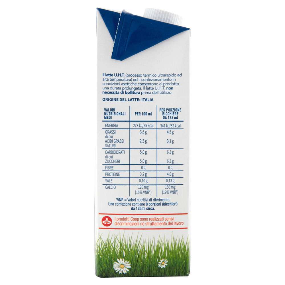 LATTE UHT INTERO 100% ITALIANO COOP L 1 - 22