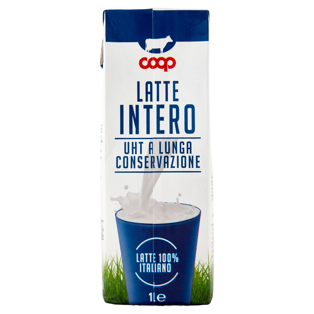 LATTE UHT INTERO 100% ITALIANO COOP L 1 - 6